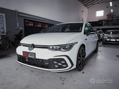 Usata VW Golf VIII GTD 200 CV (147 kW) 2021 Bianco Berlina
