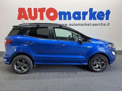 Begagnad Ford Ecosport ST-Line 125 HK (91 kW) 2019 Blå SUV