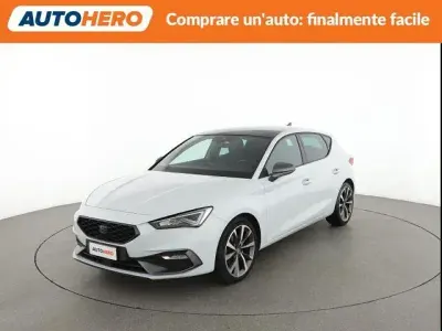 Usata Seat Leon FR 150 CV (110 kW) 2023 Bianco Berlina