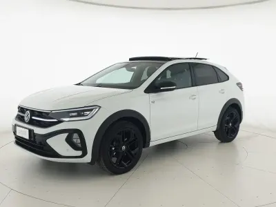 Nuova VW Taigo R-line Plus 116 CV (85 kW) 2026 Pure white deep black perlato SUV
