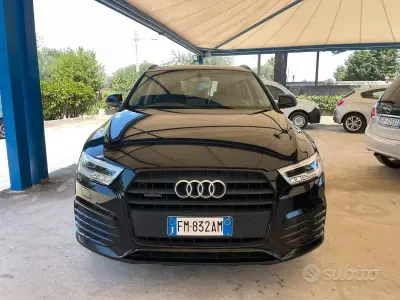 Usata Audi Q3 S-Line 150 CV (110 kW) 2016 Nero SUV
