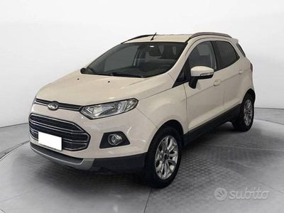 Usata Ford Ecosport Titanium 91 CV (66 kW) 2016 Bianco SUV