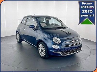 Usata Fiat 500 Lounge 70 CV (51 kW) 2021 Blu Utilitaria