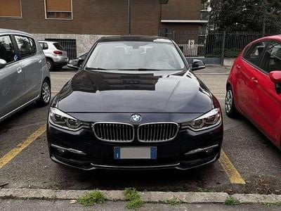 Begagnad BMW 320 Luxury Line 190 HK (139 kW) 2016 Blå Kombi
