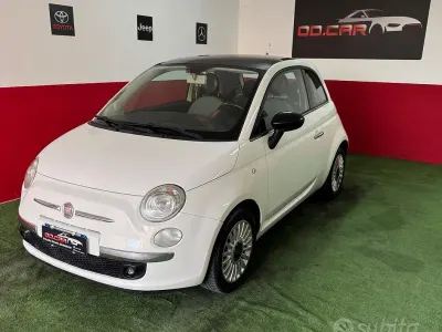 Usata Fiat 500 Lounge 69 CV (50 kW) 2011 Bianco Berlina
