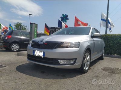 usata Skoda Rapid Spaceback 2014 105cv 1.6Tdi