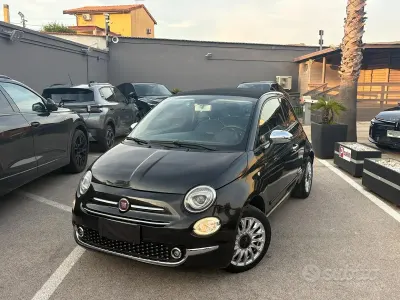 Usata Fiat 500C Lounge 86 CV (63 kW) 2018 Nero Cabrio