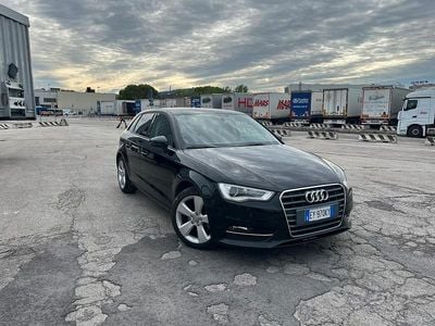 Usata Audi A3 Ambiente 110 CV (80 kW) 2015 Nero Berlina