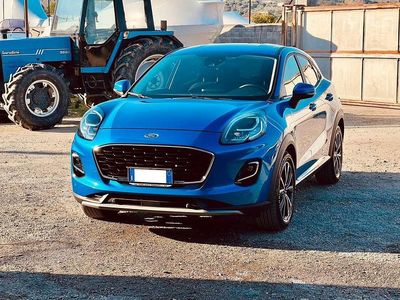 Begagnad Ford Puma Titanium S 125 HK (91 kW) 2020 Blå SUV