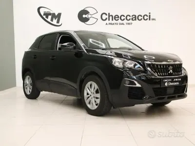 Usata Peugeot 3008 Active 131 CV (96 kW) 2018 Nero SUV
