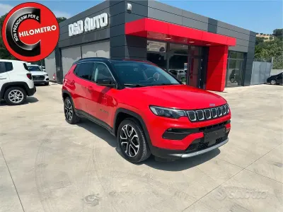 Usata Jeep Compass Limited 131 CV (96 kW) 2023 Rosso SUV