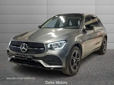 Usata Mercedes GLC220 Premium Plus 194 CV (142 kW) 2022 Grigio selenite SUV