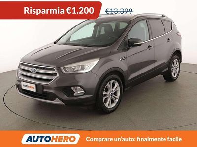 Usata Ford Kuga Titanium 120 CV (88 kW) 2017 Grigio SUV