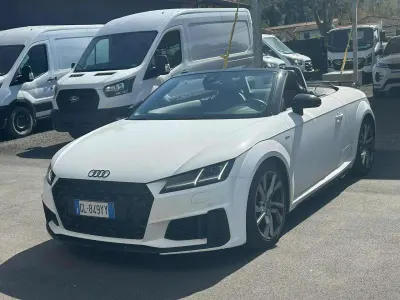 Usata Audi TT Roadster 197 CV (144 kW) 2020 Bianco Cabrio