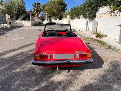 Usata Alfa Romeo Spider 1970 Rosso Cabrio