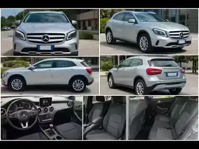 Usata Mercedes GLA180 122 CV (89 kW) 2018 Grigio SUV
