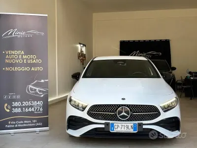 Usata Mercedes A200 AMG Line Premium Plus 150 CV (110 kW) 2023 Bianco Berlina