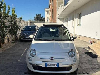 Usata Fiat 500C 69 CV (50 kW) 2011 Bianco Cabrio