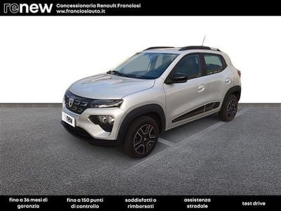 Usata Dacia Spring Comfort 33 kW (45 CV) 2023 Grigio chiaro Utilitaria