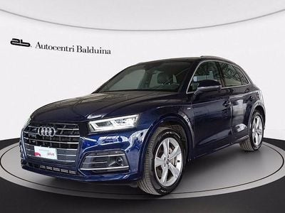 Usata Audi Q5 S-line plus 367 CV (269 kW) 2019 Blu navarra met SUV