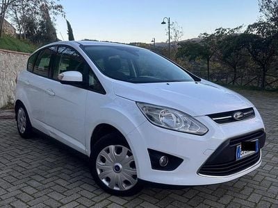 Usata Ford C-MAX Titanium 116 CV (85 kW) 2013 Bianco Monovolume