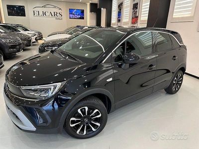 Usata Opel Crossland X Elegance 110 CV (80 kW) 2022 Nero metallizzato SUV