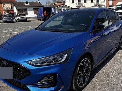 Begagnad Ford Focus ST-Line X 115 HK (84 kW) 2024 Blå Sedan