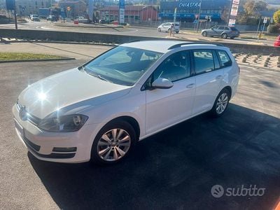 Usata VW Golf VII 2014 Bianco Station wagon