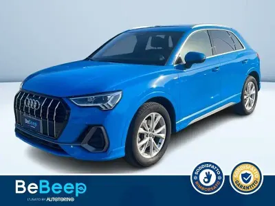 Usata Audi Q3 S-Line 150 CV (110 kW) 2019 Blu metallizzato SUV