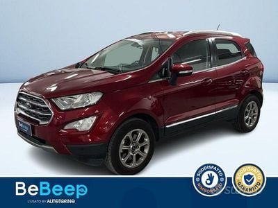 Second-hand Ford Ecosport Titanium S 125 CP (91 kW) 2018 Roșu SUV