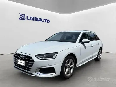 Usata Audi A4 Advanced Plus 2020 Bianco Berlina