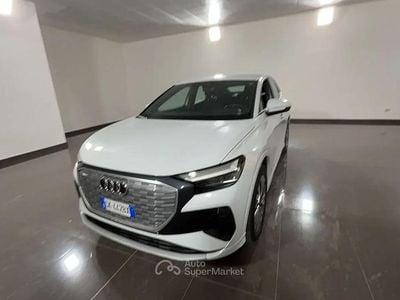 Usata Audi Q4 Sportback e-tron Advanced 69 kW (95 CV) 2022 Bianco SUV