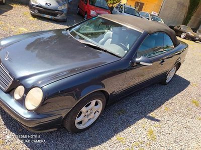 Usata Mercedes CLK230 Avantgarde 193 CV (141 kW) 2001 Blu Cabrio