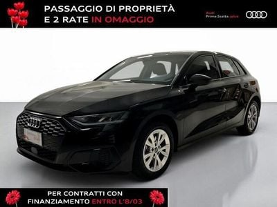 Usata Audi A3 Business 116 CV (85 kW) 2023 Nero brillante Berlina