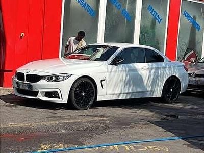 Usata BMW 420 Sport Line 194 CV (142 kW) 2013 Bianco Cabrio