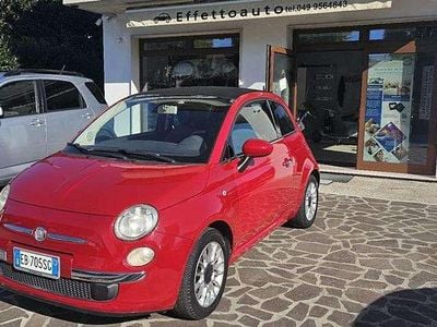 Usata Fiat 500C Lounge 69 CV (50 kW) 2010 Rosso Cabrio