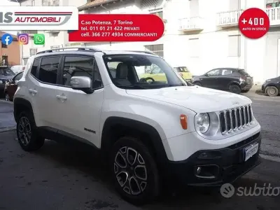 Usata Jeep Renegade Limited 140 CV (102 kW) 2015 Bianco SUV