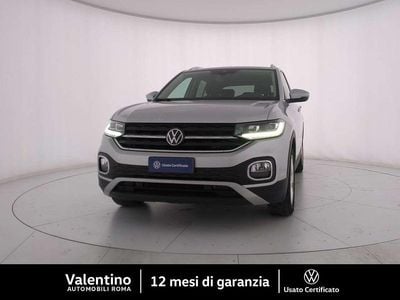 Usata VW T-Cross Advance 110 CV (80 kW) 2021 Grigio SUV