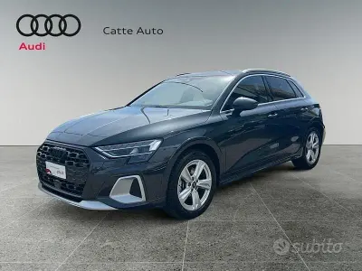 Nuova Audi A3 Business 150 CV (110 kW) 2025 Grigio manhattan metallizzato
