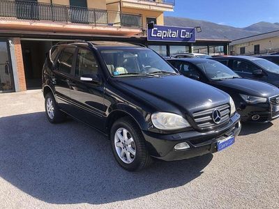 Usata Mercedes ML270 163 CV (119 kW) 2003 Nero SUV