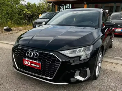 Usata Audi A3 Advanced 150 CV (110 kW) 2022 Nero Berlina