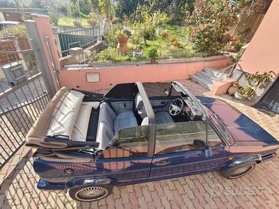 Usata VW Golf Cabriolet 73 CV (53 kW) 1992 Blu Cabrio