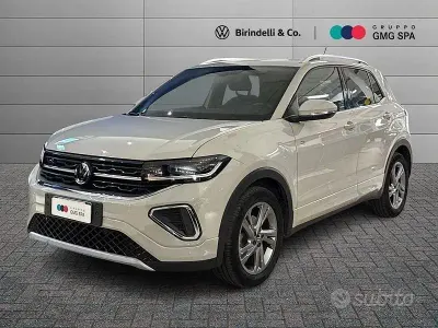 Usata VW T-Cross R-line 116 CV (85 kW) 2024 Grigio SUV