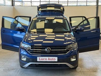 Usata VW T-Cross 110 CV (80 kW) 2023 Blu SUV