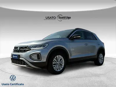 Usata VW T-Roc Life 110 CV (80 kW) 2023 Argento SUV