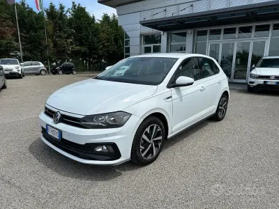 Usata VW Polo Highline 95 CV (69 kW) 2019 Bianco Utilitaria