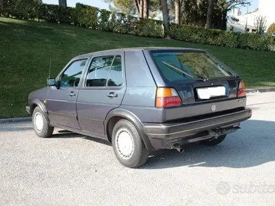 Usata VW Golf II 54 CV (39 kW) 1988 Bluazzurro Utilitaria