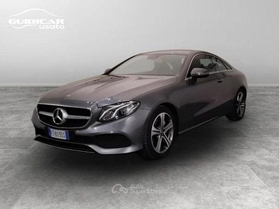 Usata Mercedes E220 Premium Plus 194 CV (142 kW) 2019 Grigio Coupé