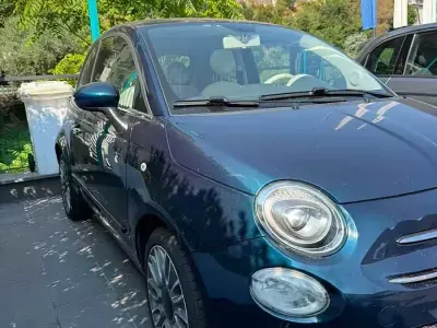 Usata Fiat 500 Lounge 69 CV (50 kW) 2016 Blu Utilitaria