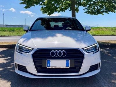 Usata Audi A3 Sport 110 CV (80 kW) 2017 Bianco Berlina